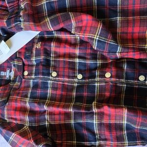 Boys baby GAP Red and Black Pajama Set